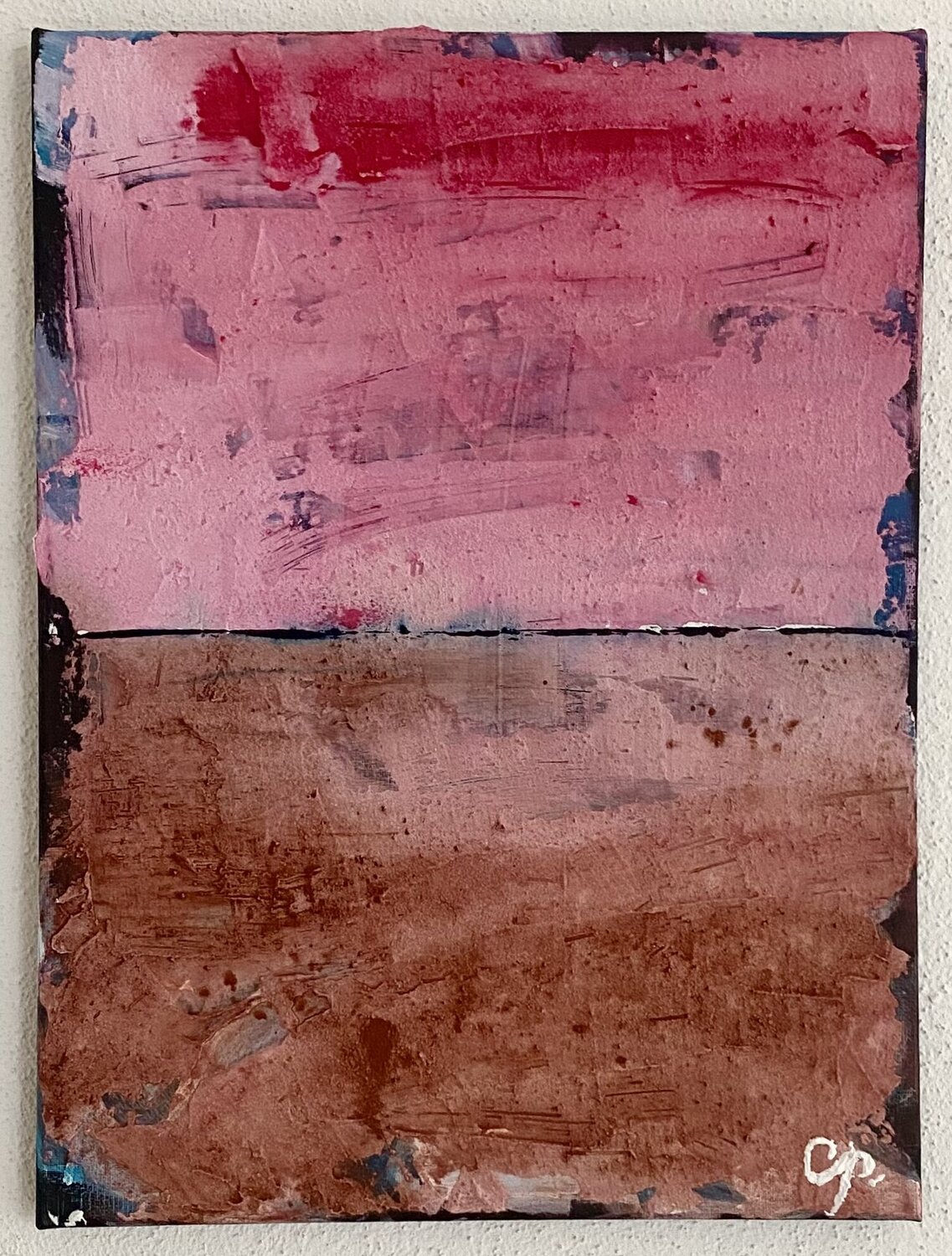 SOFT DIVIDE Christin Post Original painting for sale