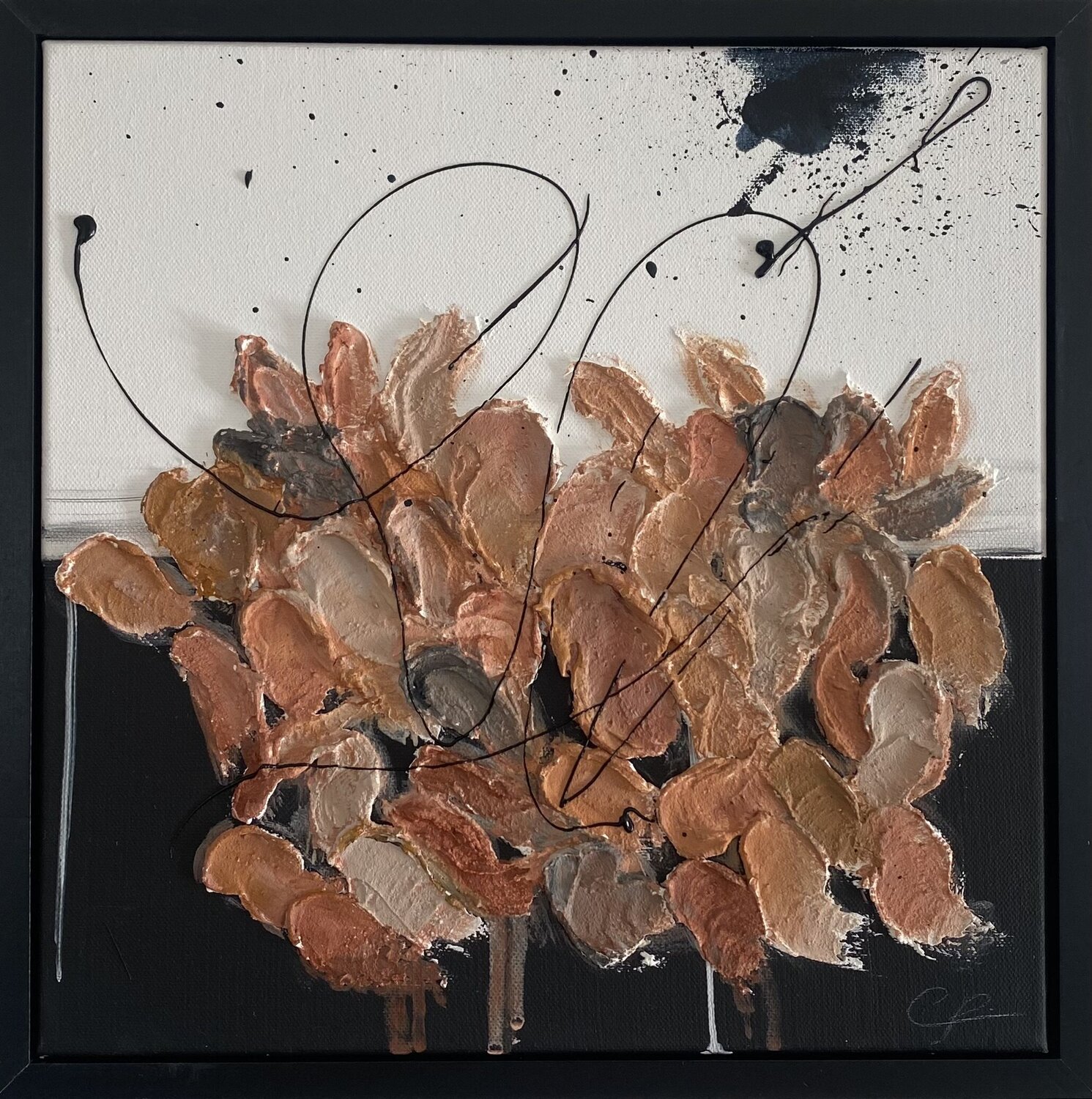 ROOTED BALANCE Christin Post Original painting for sale