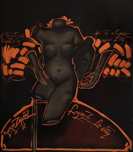 Balance with your self by Gayane Ghazanchyan, Painting for Sale on Select