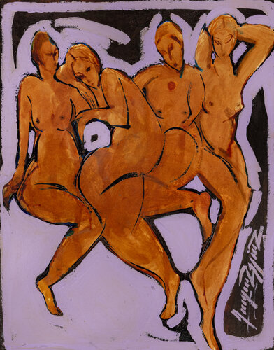 Graces by Gayane Ghazanchyan, Painting for Sale on Select