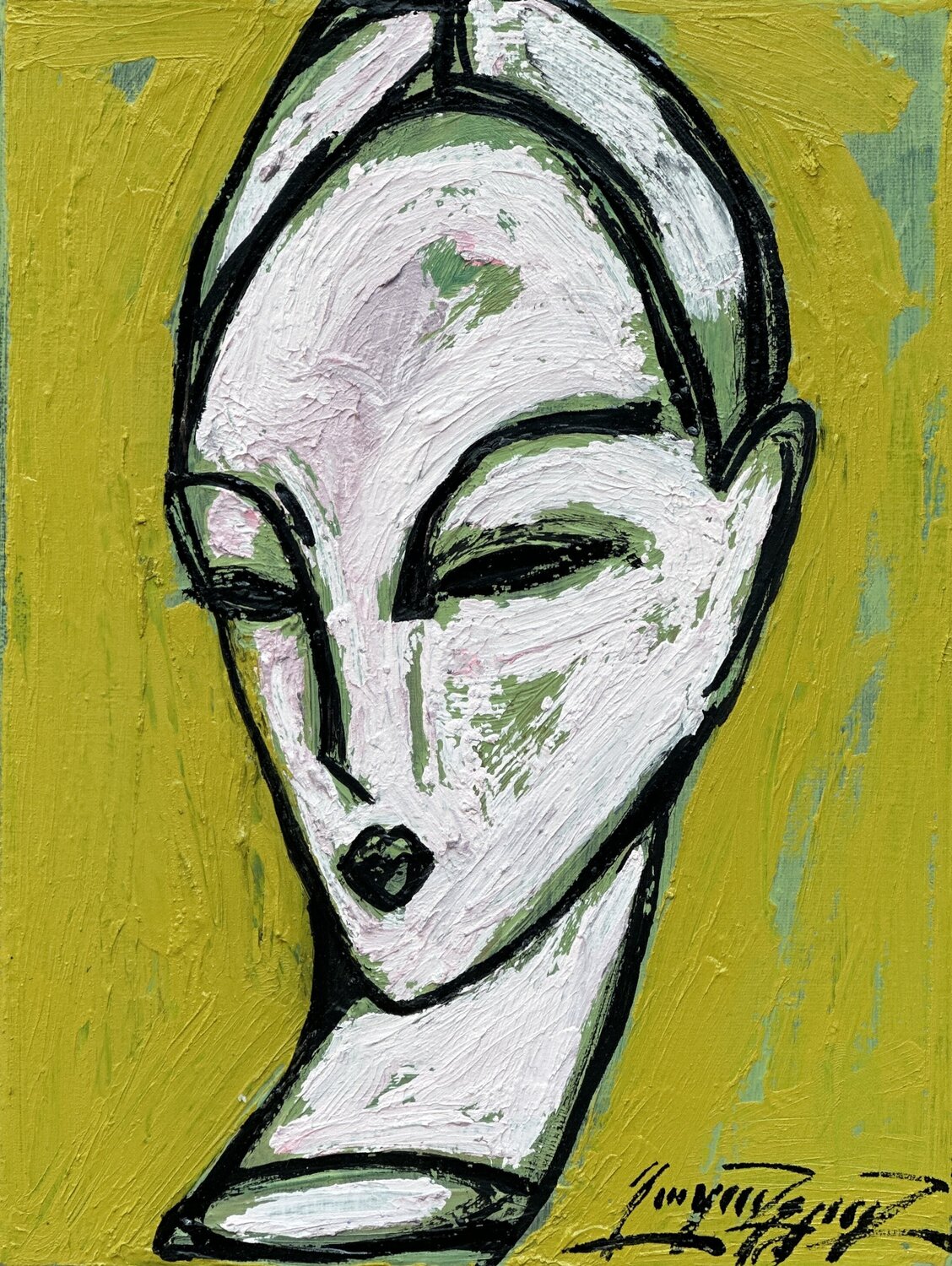 The look Gayane Ghazanchyan Original painting for sale