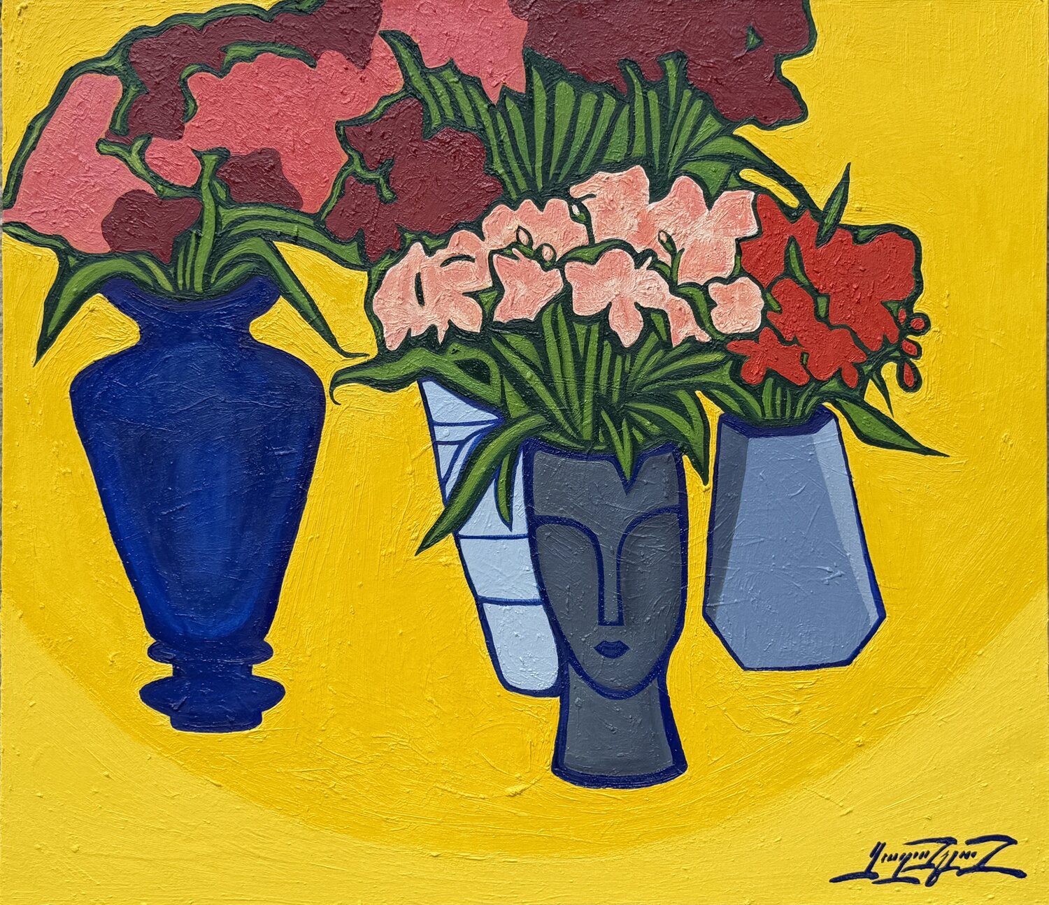 Blossom time Gayane Ghazanchyan Original painting for sale