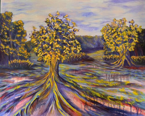 Meadow Along Saltsburg Rd Penn Hills Pittsburgh by Joann Renner, Painting for Sale on Select