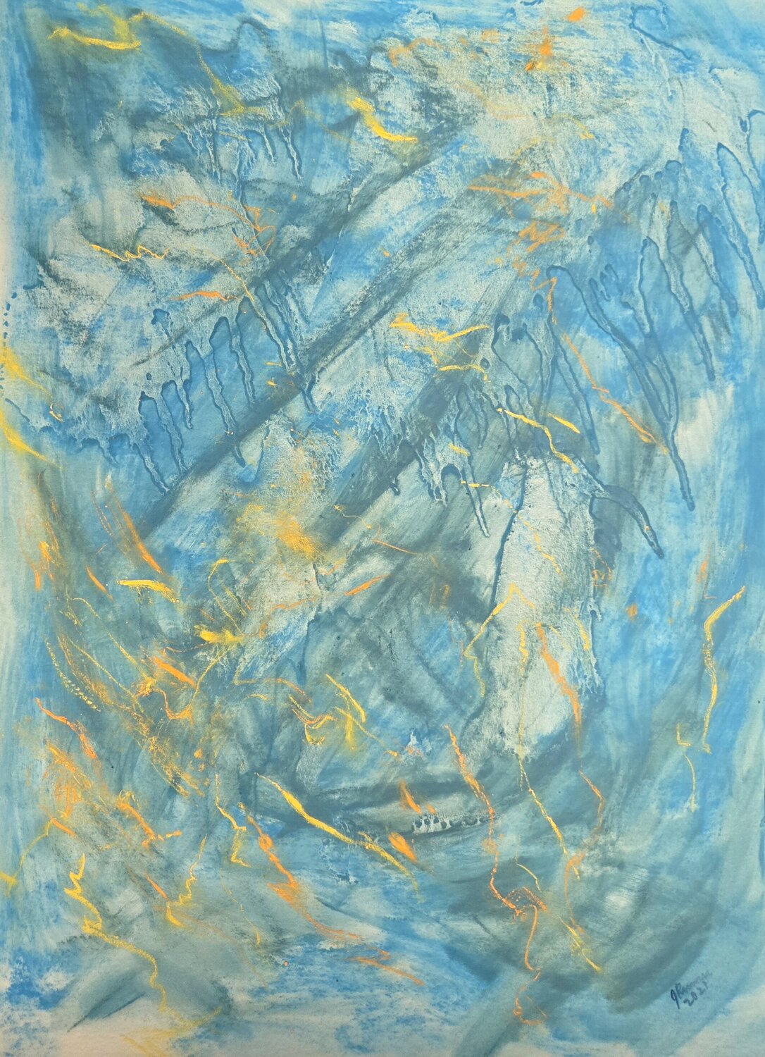 Storm Joann Renner Original painting for sale