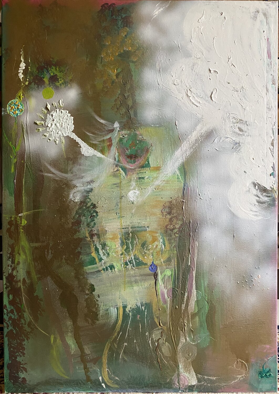 Light in the Woods OLGA γ Original painting for sale