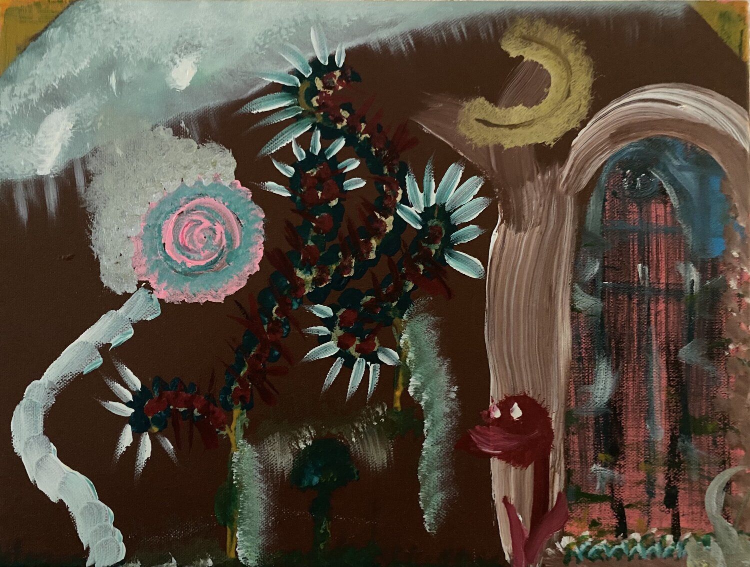 Happy Gate OLGA γ Original painting for sale