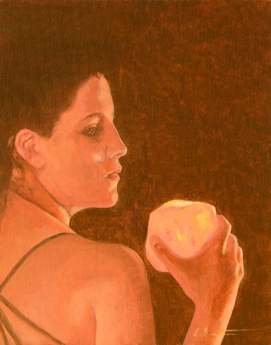 Self portrait III by Laura Benedito Bernat, Painting for Sale on Select