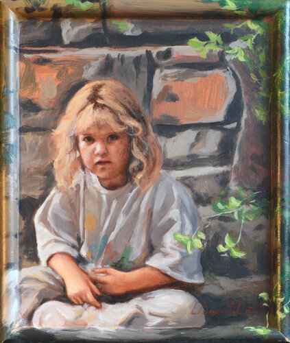 Framed Memory by Laura Benedito Bernat, Painting for Sale on Select