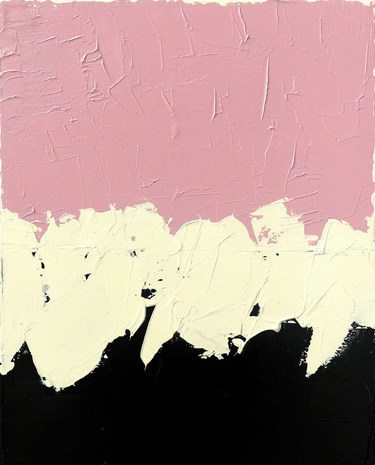 Pink Elisabetta Borgognoni Original painting for sale
