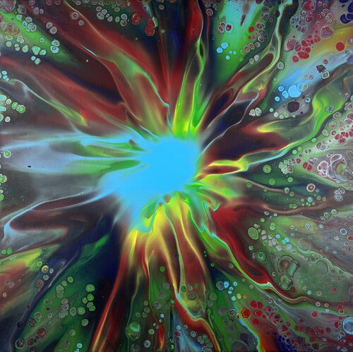 Drache der immergrünen Insel by Dominique Ludmann, Painting for Sale on Select