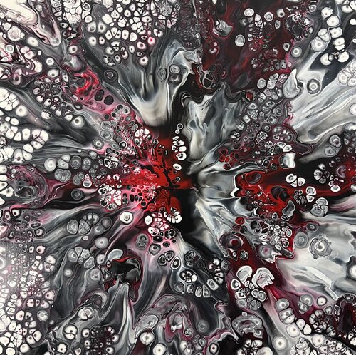 Yin Drache by Dominique Ludmann, Painting for Sale on Select