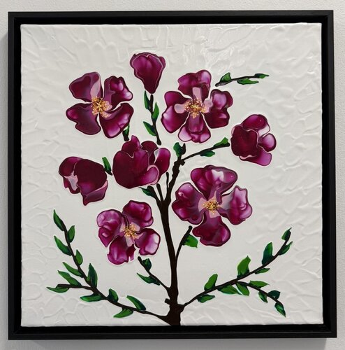 Quiet Blooming by Dominique Ludmann, Painting for Sale on Select