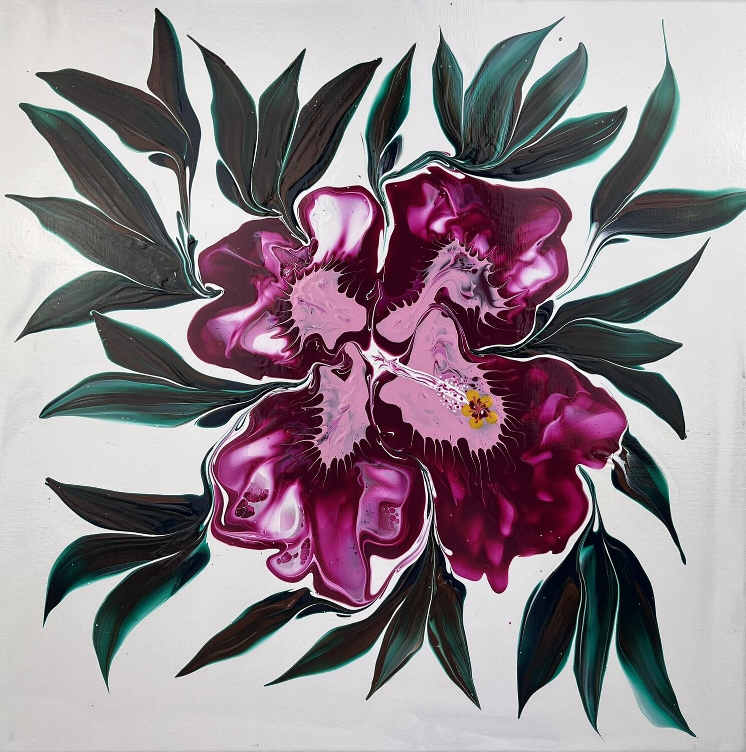 Serene Power Dominique Ludmann Original painting for sale