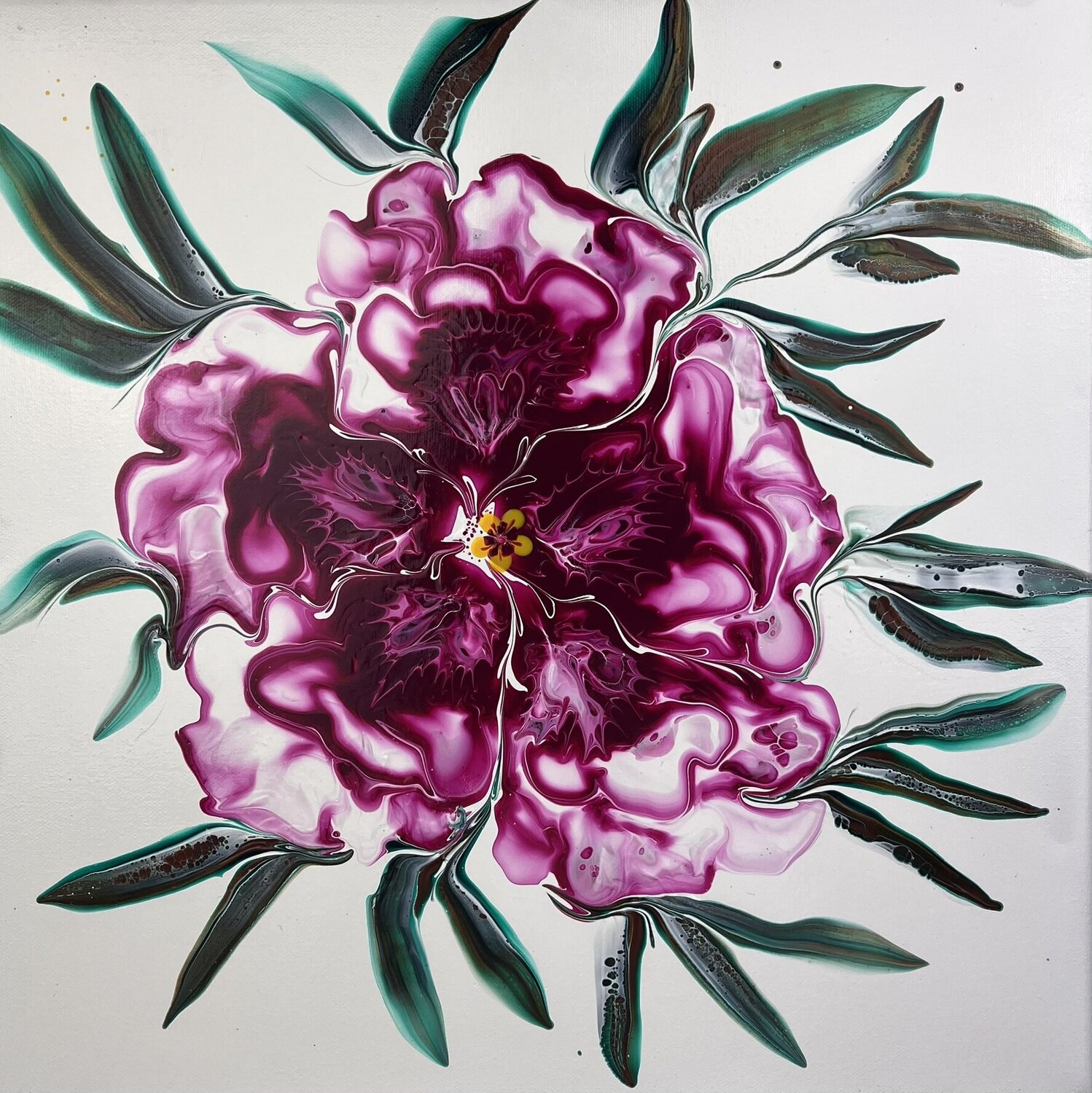 Whirl of Grace Dominique Ludmann Original painting for sale