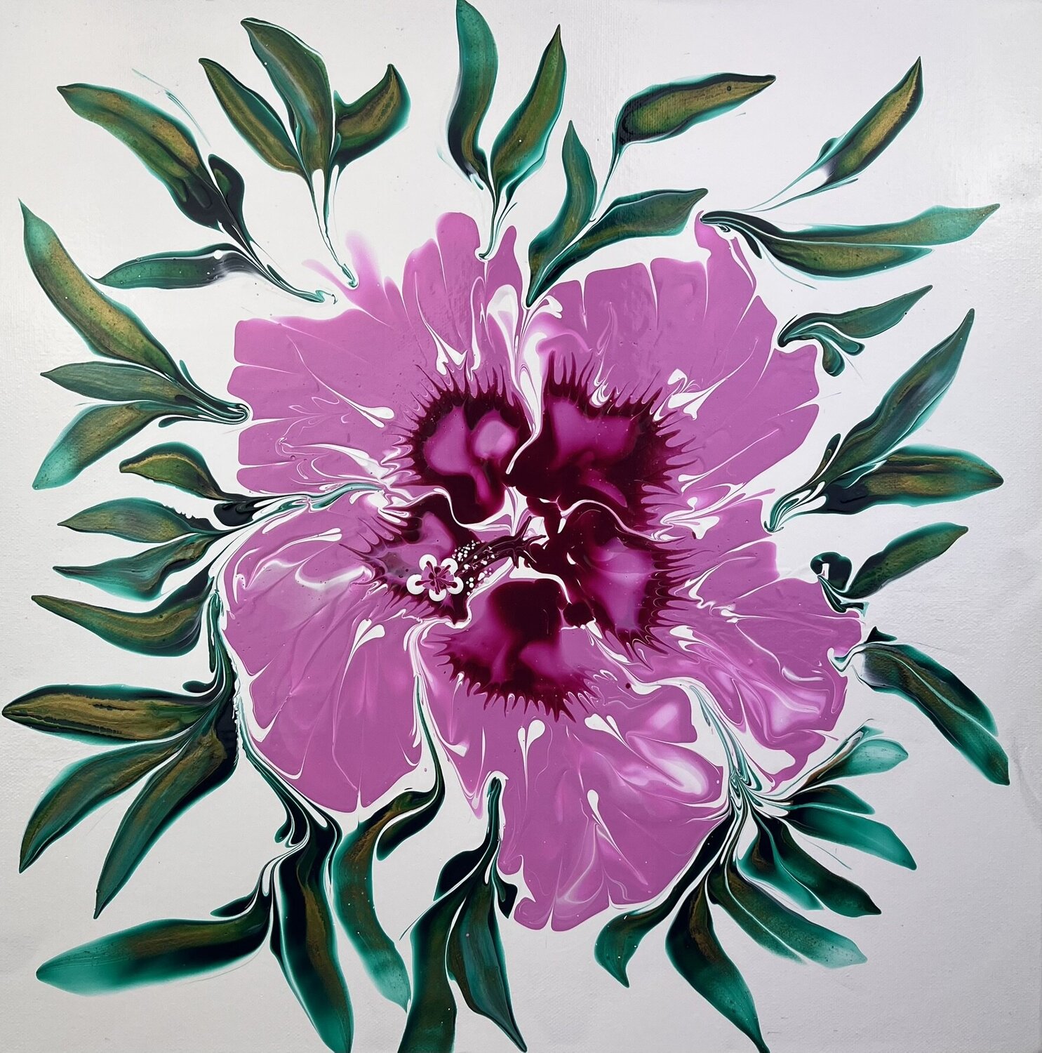 Graceful Presence Dominique Ludmann Original painting for sale