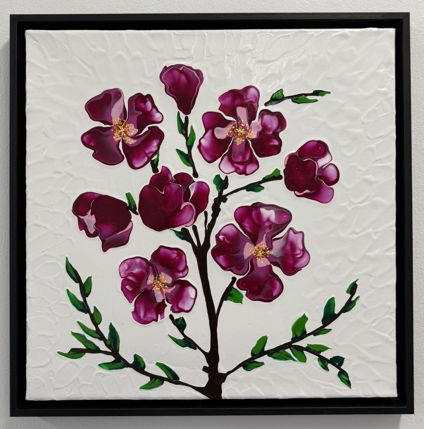 Quiet Blooming Dominique Ludmann Original painting for sale