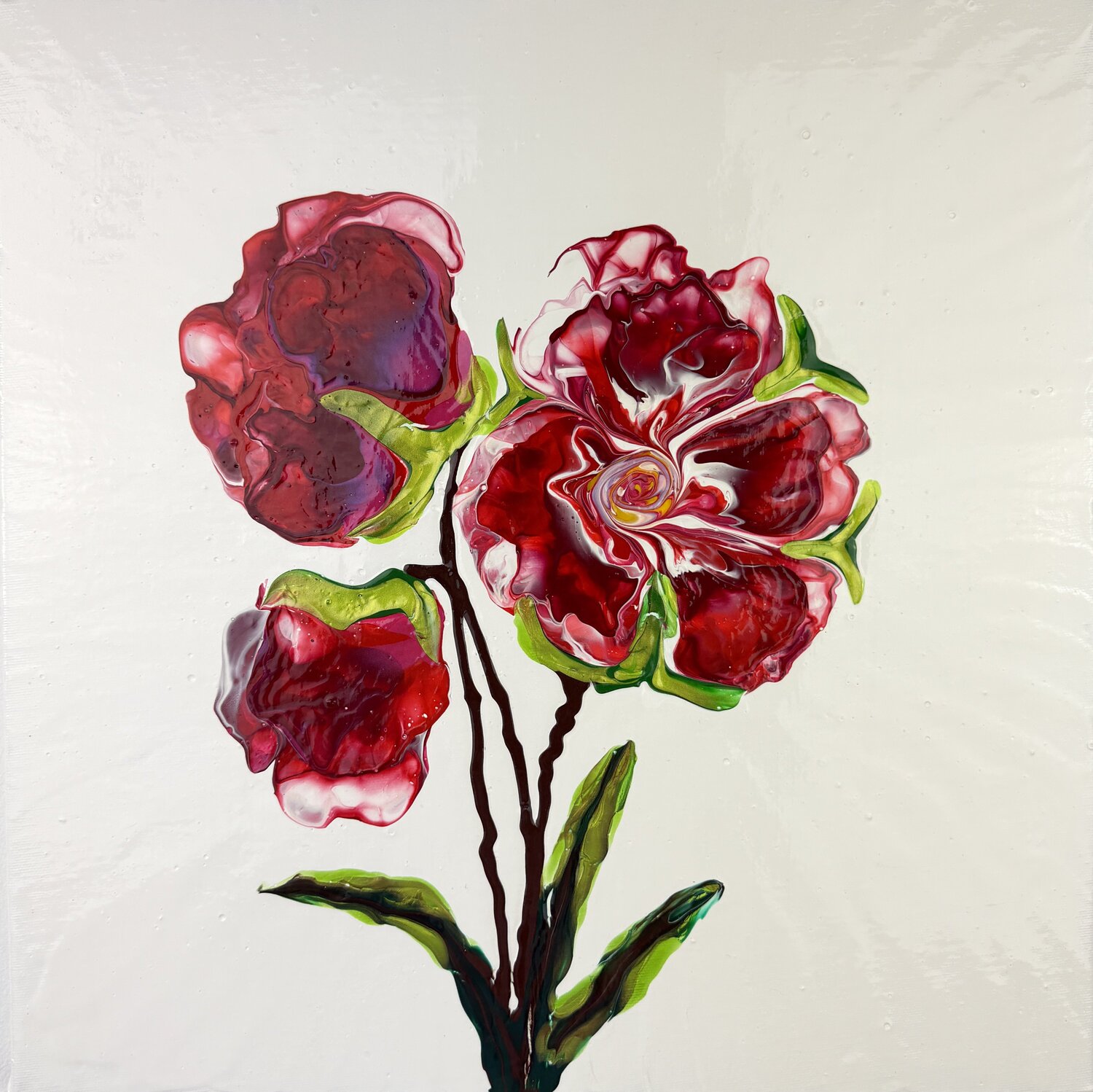 Unfolding Grace Dominique Ludmann Original painting for sale