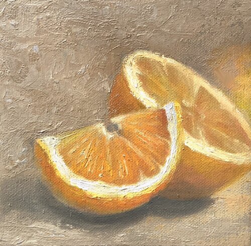 Oranges von Alena Post, Malerei kaufen auf Select