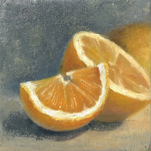 Oranges by Alena Post, Painting for Sale on Select