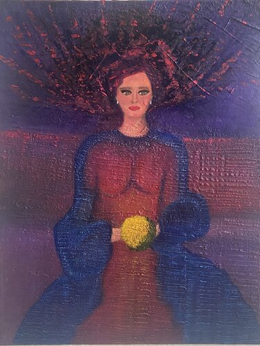 Feminity by Alejandra Patricia, Painting for Sale on Select