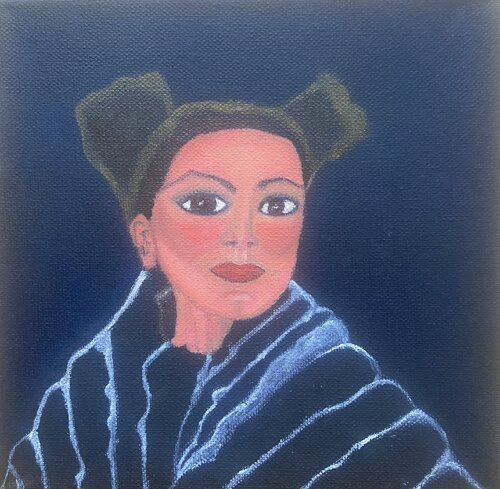 Maima by Alejandra Patricia, Painting for Sale on Select