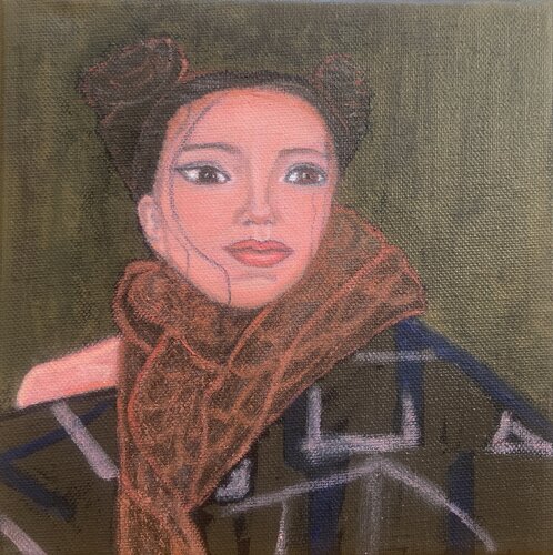 Humor de otoño by Alejandra Patricia, Painting for Sale on Select
