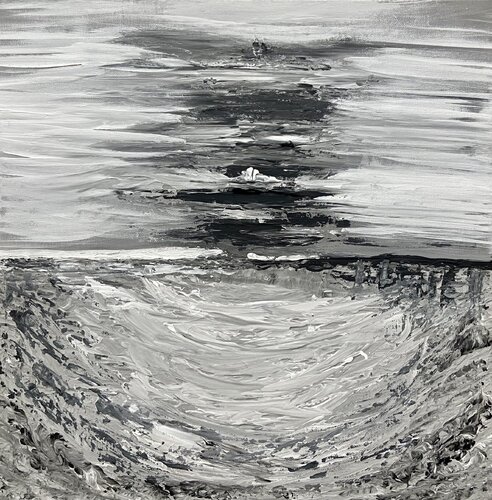 Whirlpool II by Alejandra Patricia, Painting for Sale on Select