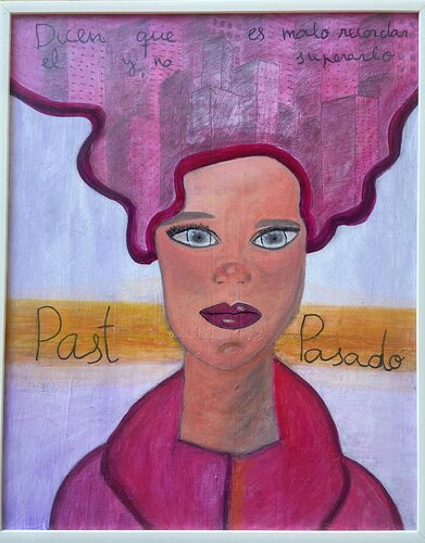 Forget the past by Alejandra Patricia, Painting for Sale on Select