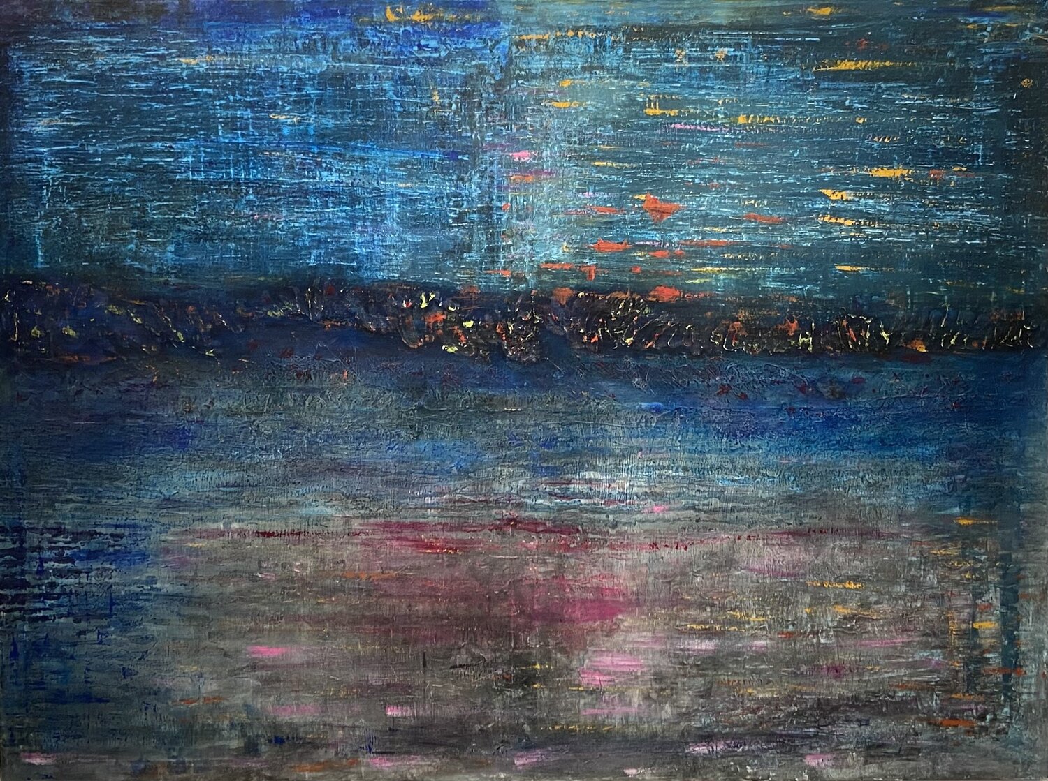 Laguna Alejandra Patricia Original painting for sale