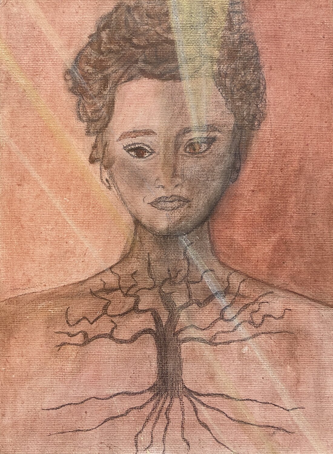 Penélope Alejandra Patricia Original painting for sale