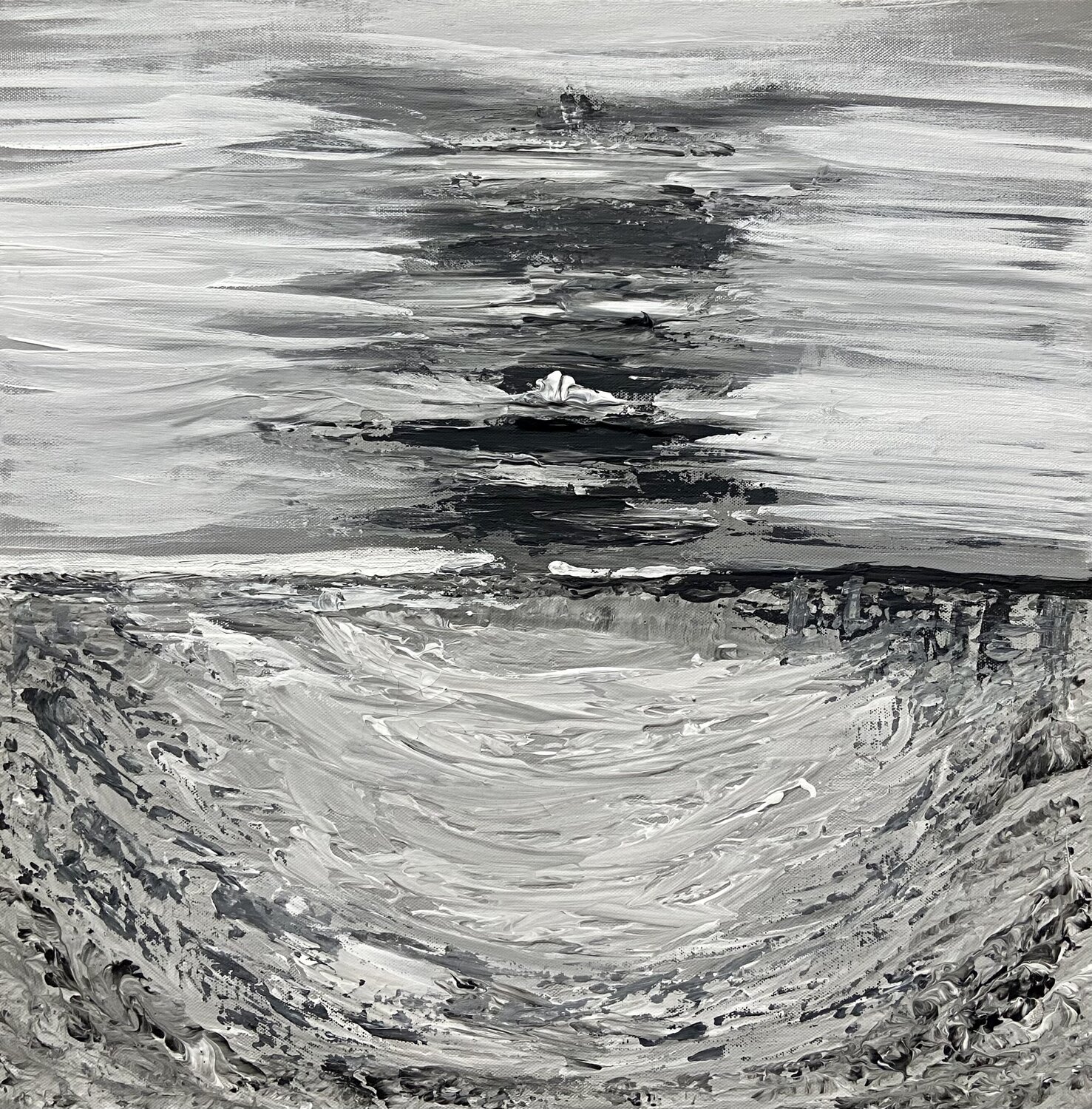 Whirlpool II Alejandra Patricia Original painting for sale