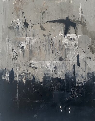 Untitled/Broken No.1 by Michail Fotopoulos, Painting for Sale on Select