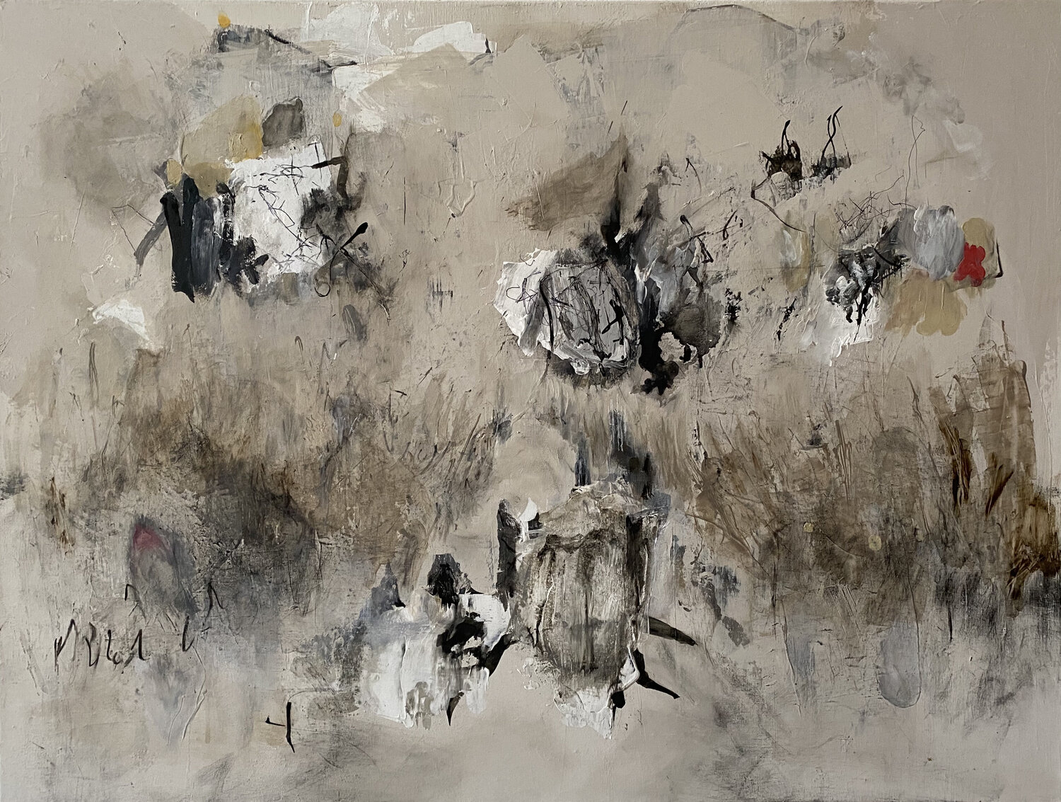 Untitled Past Michail Fotopoulos Original painting for sale