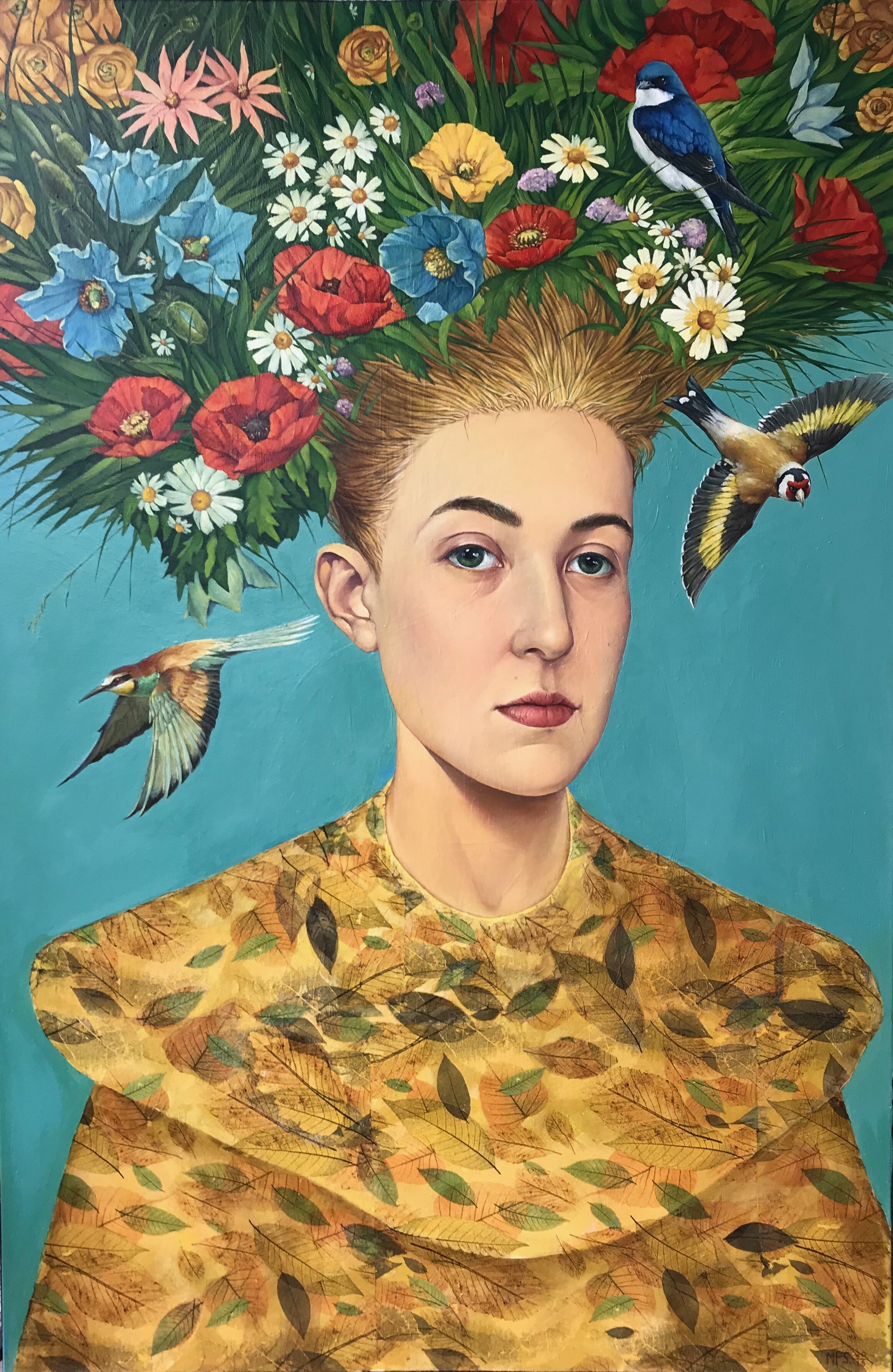 Dreamer with Birds