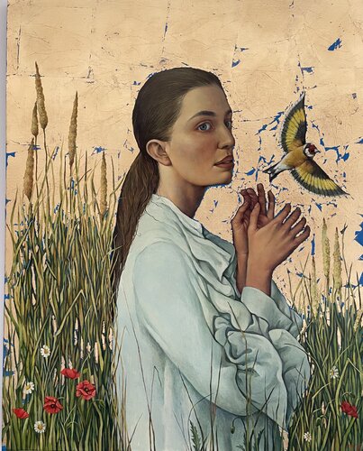 Message by Marina Popkova-Sologub, Painting for Sale on Select