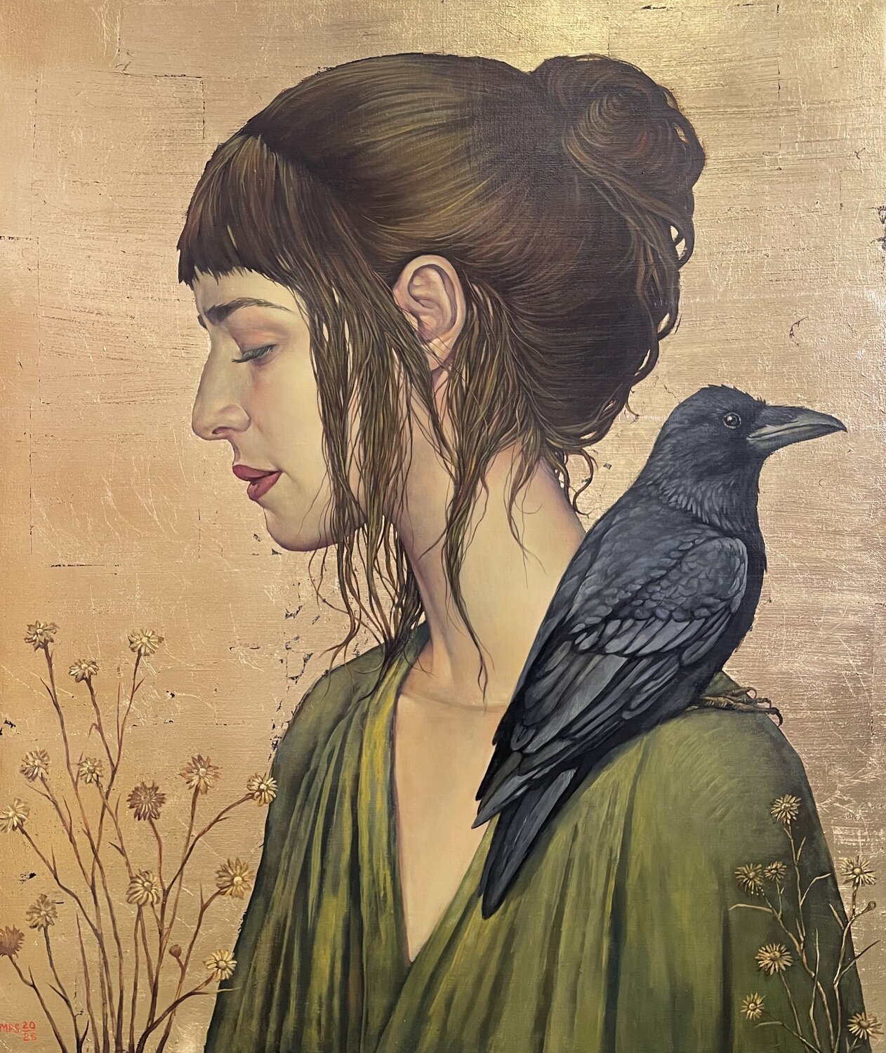 Silence Marina Popkova-Sologub Original painting for sale