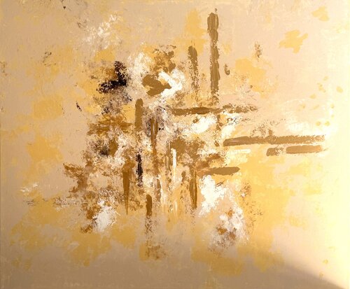 73-Pluie dorée by Hemera, Painting for Sale on Select