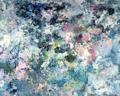 79 - Mer de douceur by Hemera, Painting for Sale on Select
