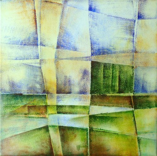WASSERLAND by WOZART - Wolfgang Zachow, Painting for Sale on Select
