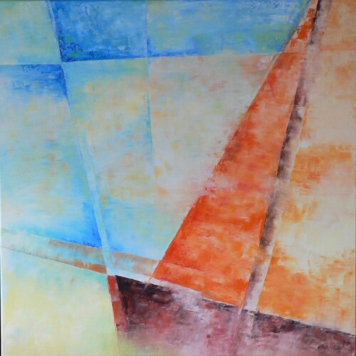 IM WIND by WOZART - Wolfgang Zachow, Painting for Sale on Select