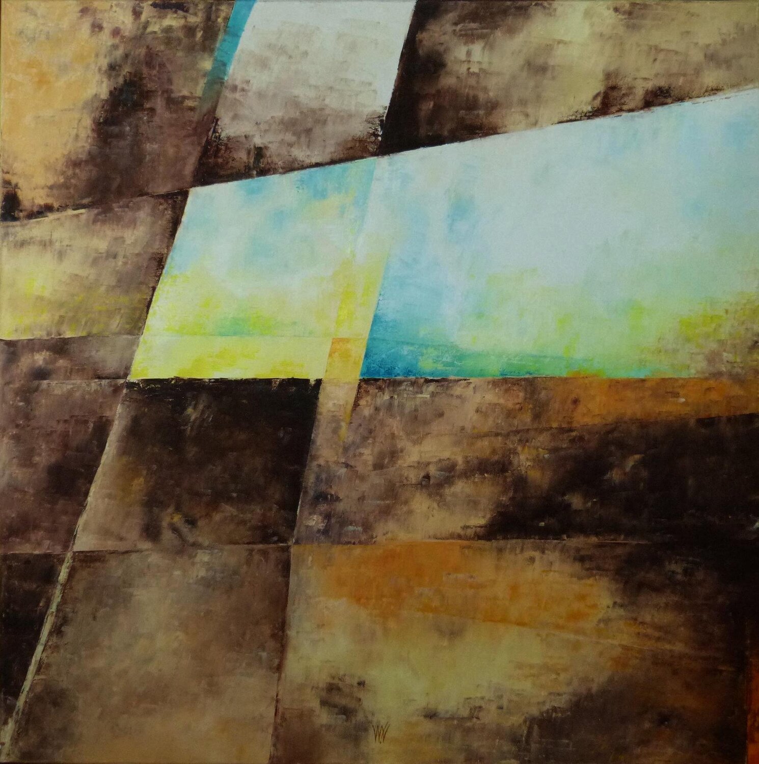 ETION 5 WOZART - Wolfgang Zachow Original painting for sale