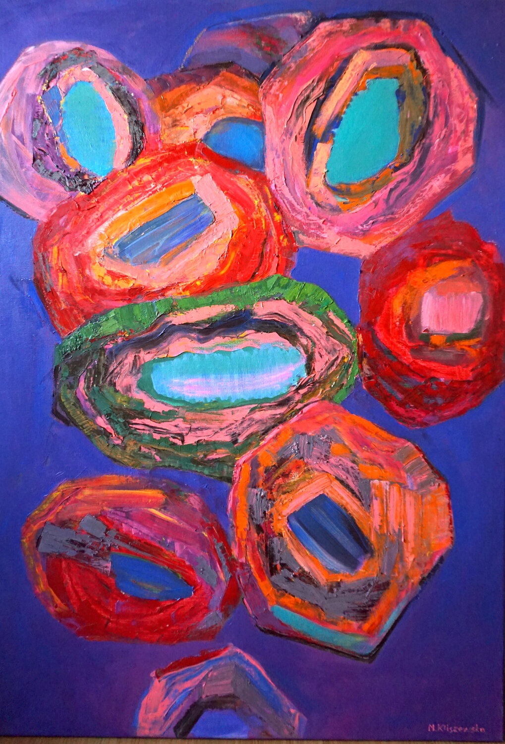 GAJ OLIWNY O ZMIERZCHU Martyna Kliszewska Original painting for sale
