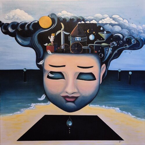 TraumFabrik by Franca Ze, Painting for Sale on Select