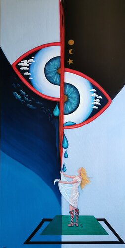 Wiegenlied by Franca Ze, Painting for Sale on Select