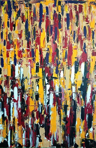 Golden Path by Sebastian Brand, Painting for Sale on Select