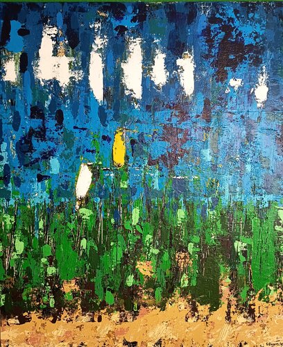 Last of us by Sebastian Brand, Painting for Sale on Select