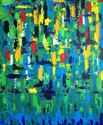 Hanging garden by Sebastian Brand, Painting for Sale on Select