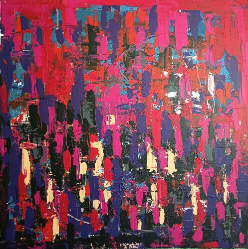 The Rush by Sebastian Brand, Painting for Sale on Select