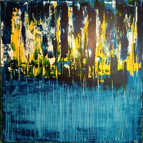 Northern lights by Sebastian Brand, Painting for Sale on Select