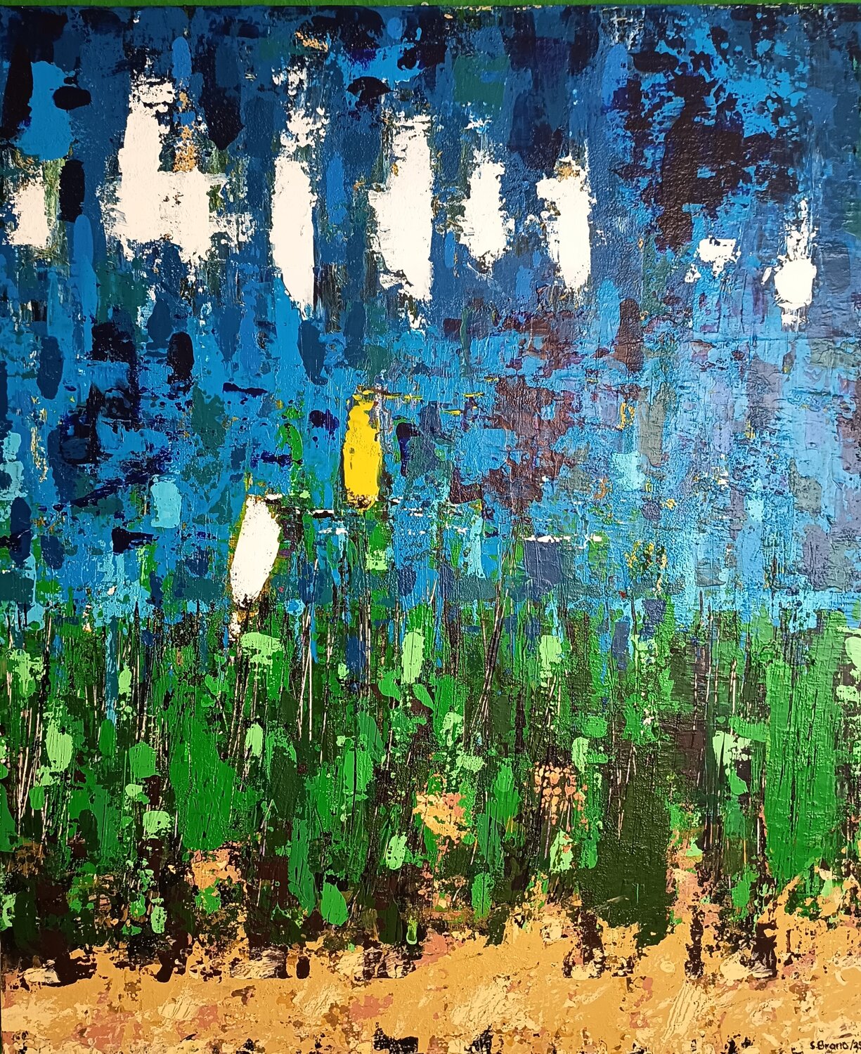 Last of us Sebastian Brand Original painting for sale